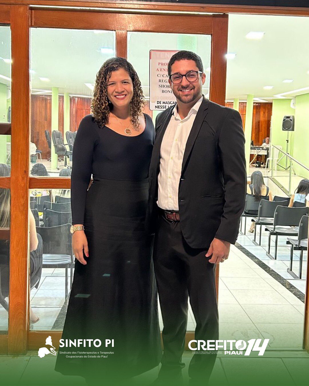 Sessão Solene em homenagem ao mês da Fisioterapia e da Terapia Ocupacional na Câmara dos Vereadores de Valença do Piauí.