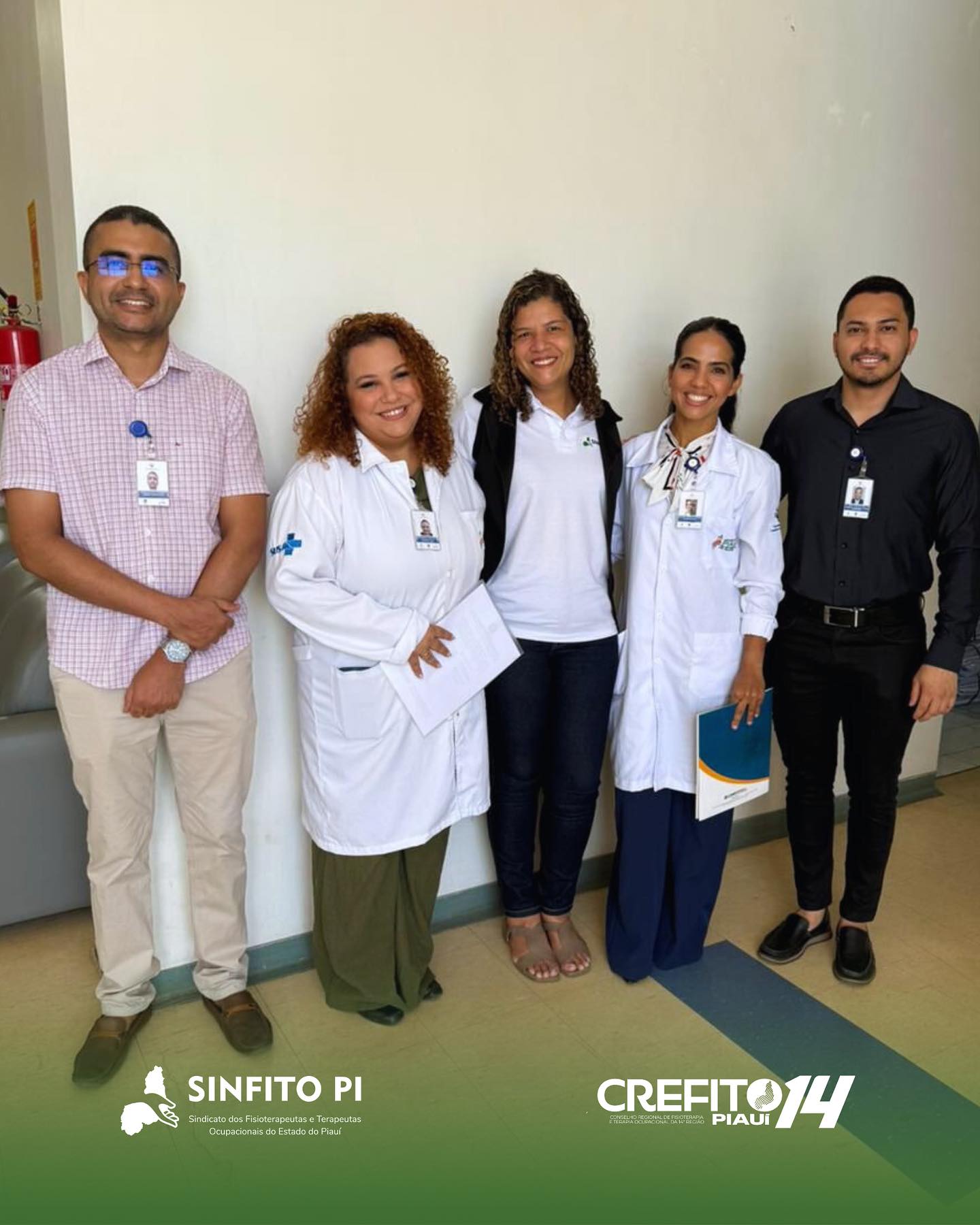 A presidente do SINFITO-PI, representando o Crefito-14, esteve em reunião no Hospital Regional Justino Luz, na cidade de Picos – Piauí.