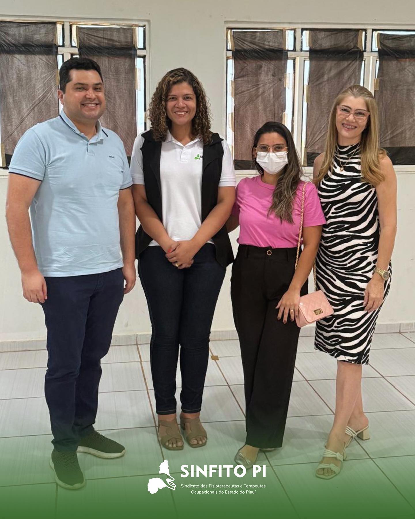 A presidente Letícia Evangelista esteve reunida na sexta-feira (10/10), com os fisioterapeutas da eMulti do município de Picos – Piauí.