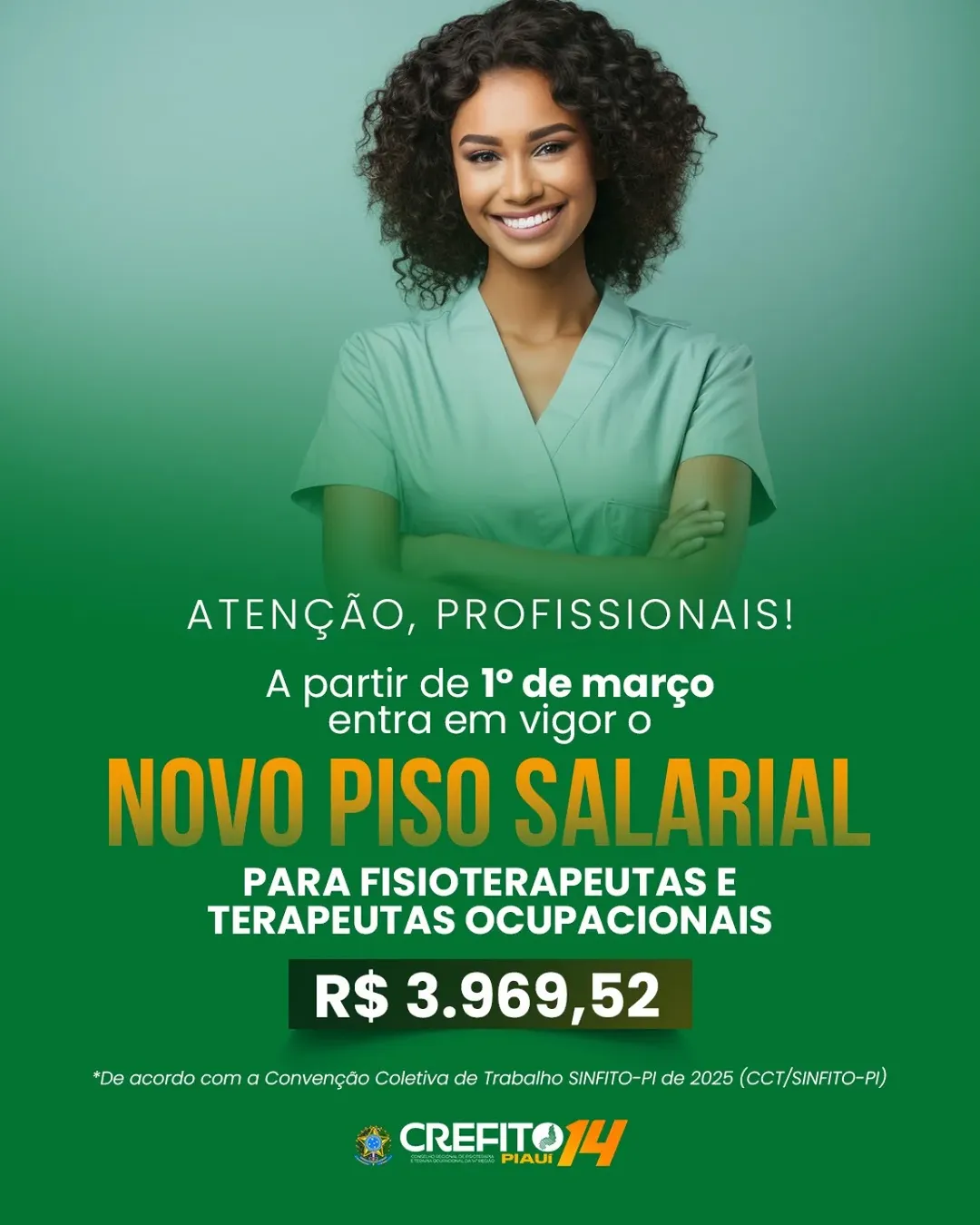 Novo Piso Salarial para Fisioterapeutas e Terapeutas Ocupacionais