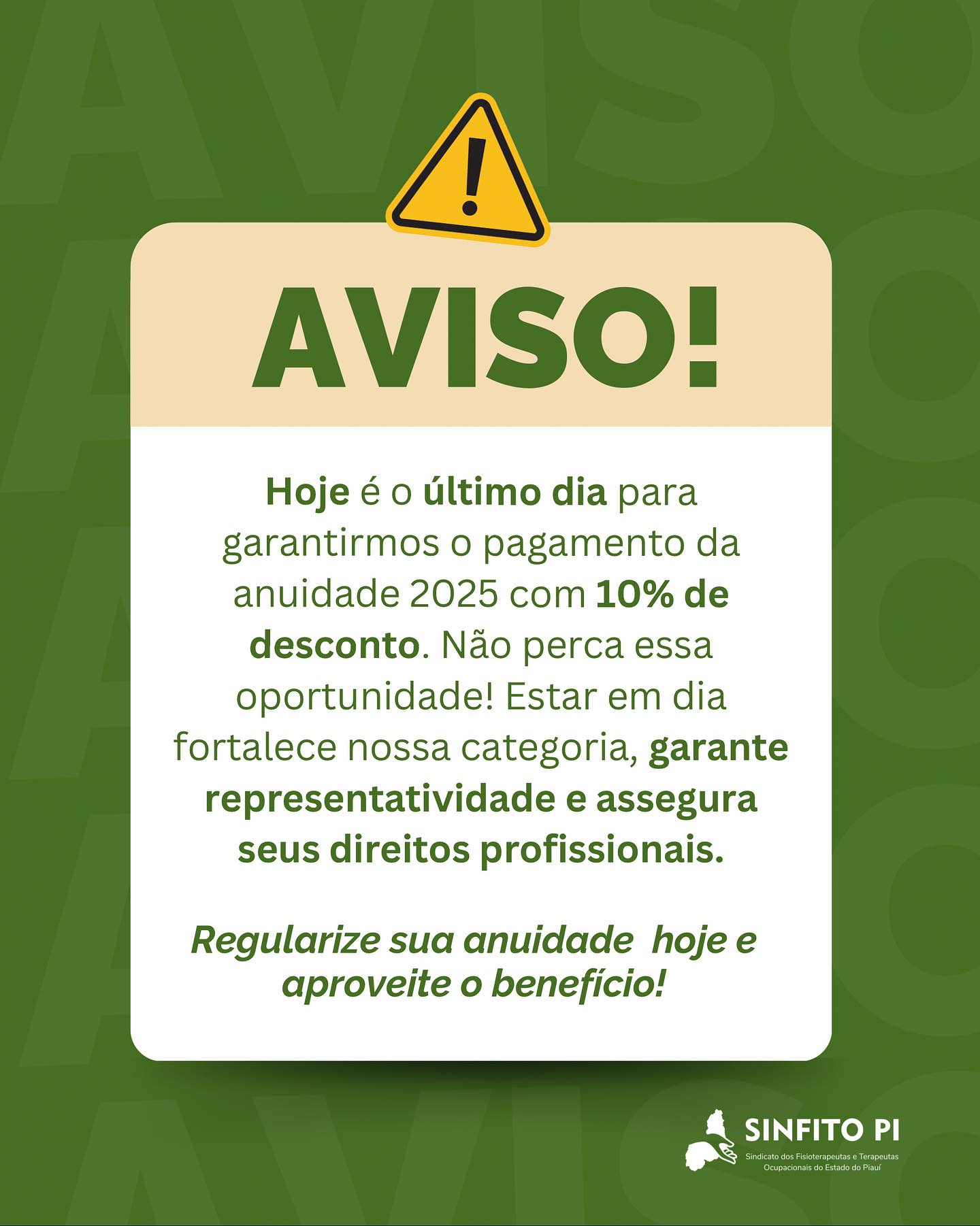 ATENÇÃO, FISIOTERAPEUTAS E TERAPEUTAS OCUPACIONAIS!